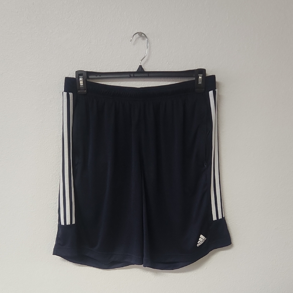Adidas Men's Navy Athletic Shorts